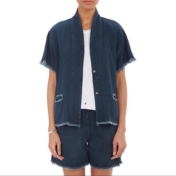 Simon Miller Jackets & Blazers - SIMON MILLER Frayed Raw Hem Graham Jacket